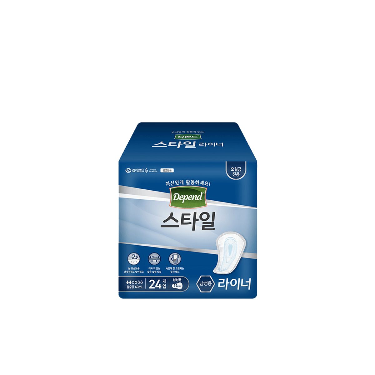 Depend style liner эрэгтэй шингээгч / 24ш