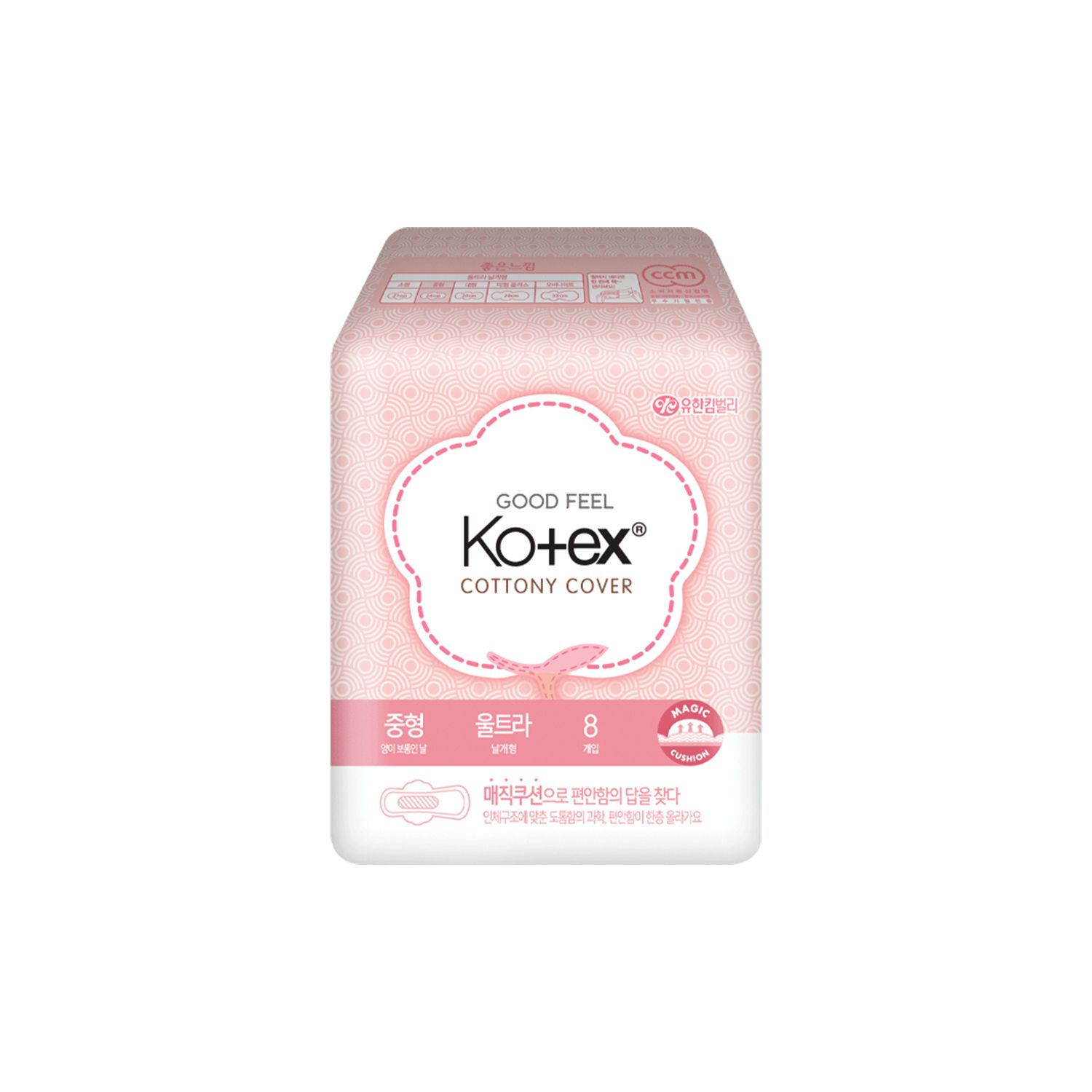Kotex хөвөн зөөлөн, нимгэн хэрэглэл 24см / 8ш
