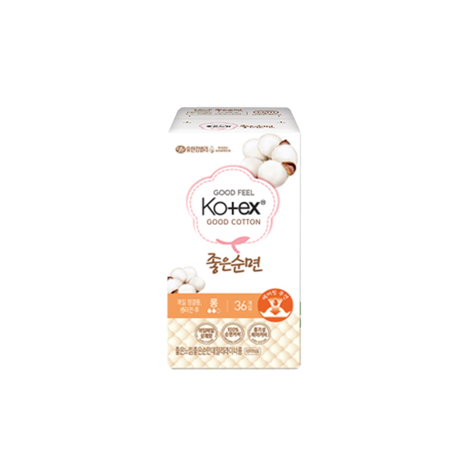 Kotex хөвөн зөөлөн өдөр тутам 17.5см / 36ш