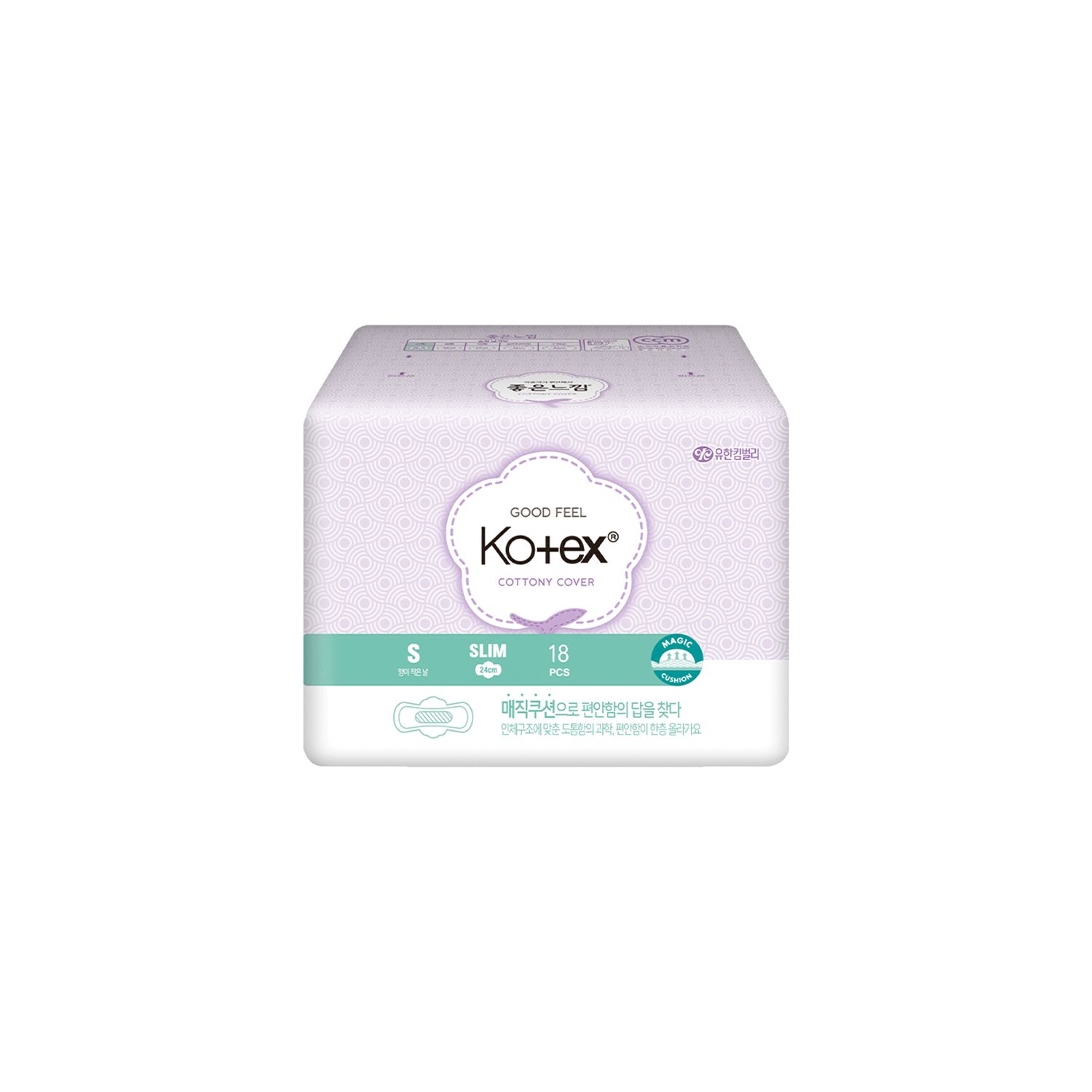 Kotex хөвөн зөөлөн ариун цэврийн хэрэглэл 24см / 18ш